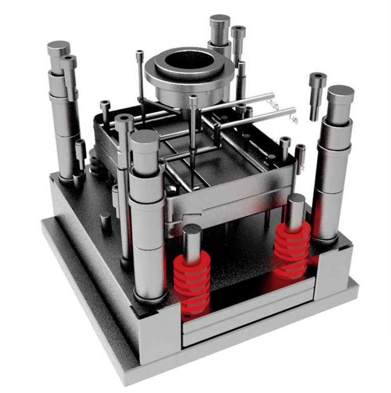 Medische spuitgietvormstructuur: